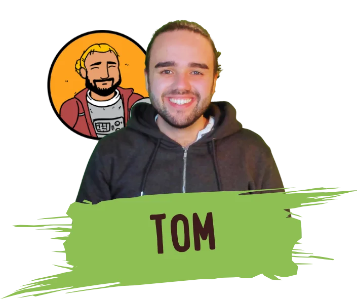 Tom - Head of content and lead coding mentor - for code club