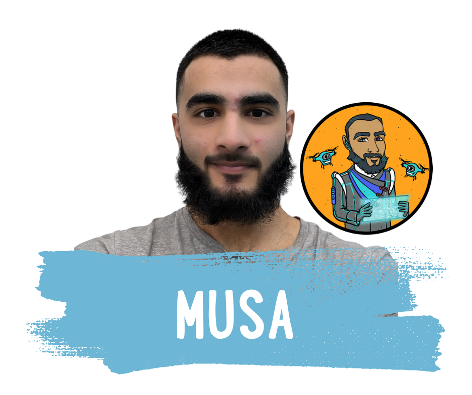 Musa - Game Dev Club mentor - for code club